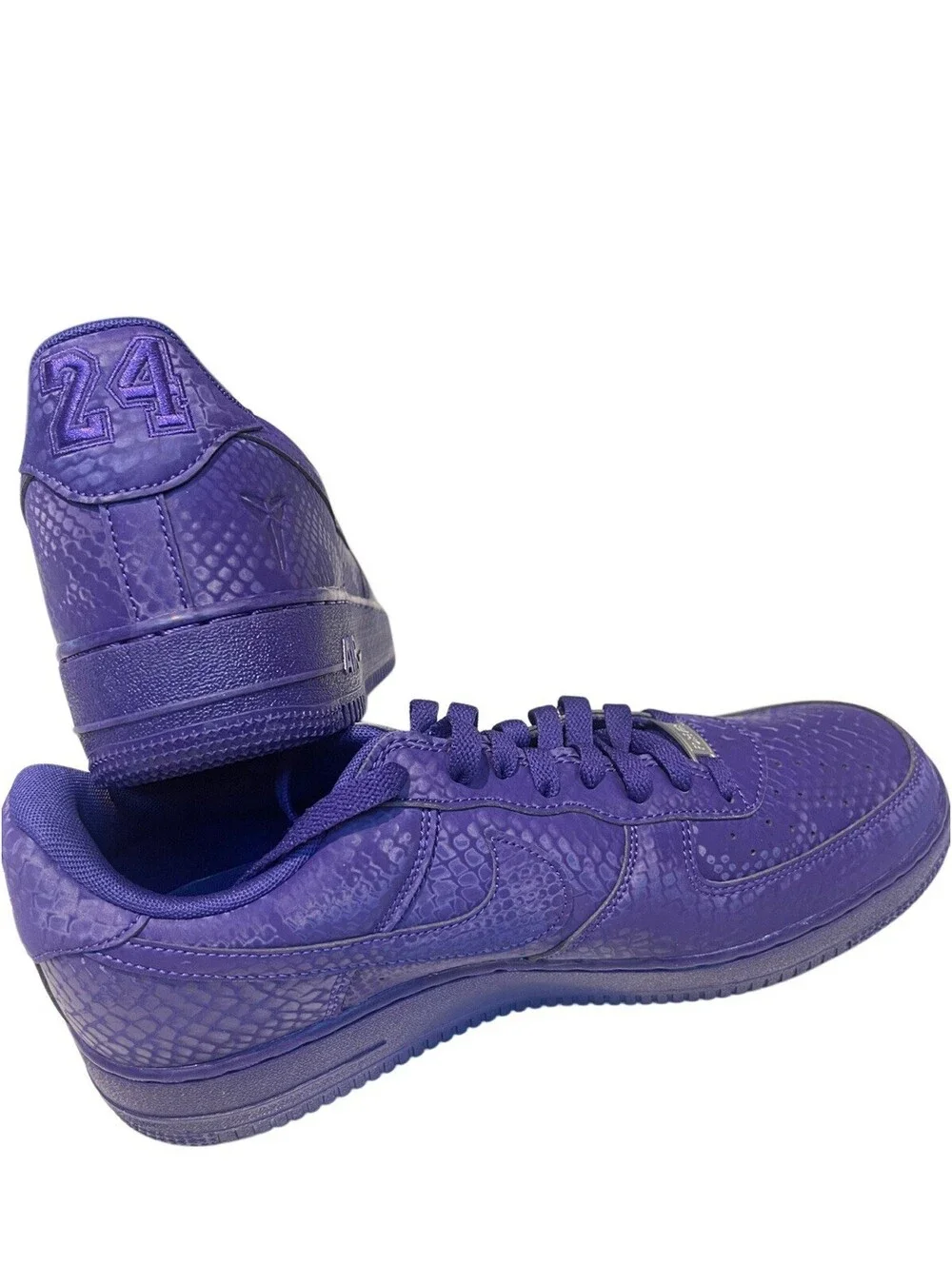 Nike Air Force 1 Low Kobe Bryant Court Purple Mens Shoes Size 10